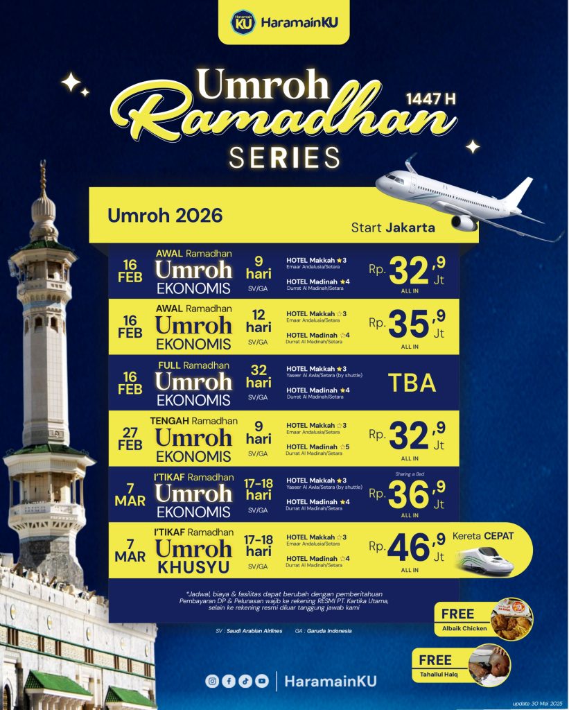 umroh ramadhan 2026