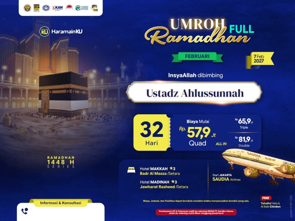 Paket umroh full ramadhan
