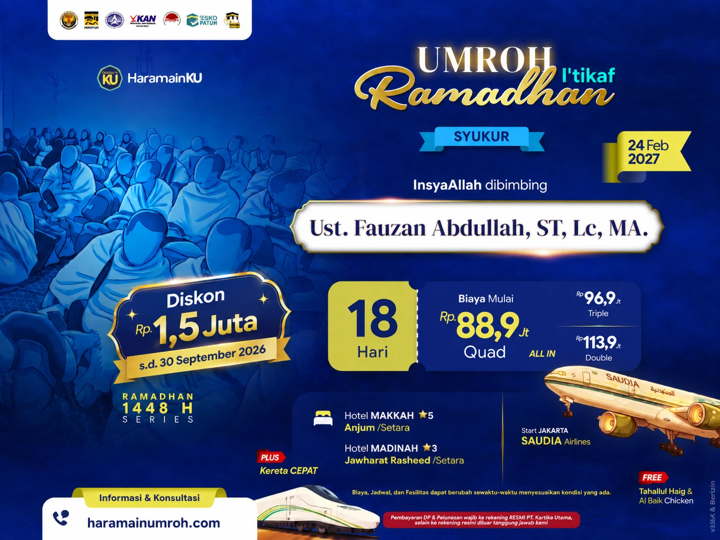 Promo umroh akhir ramadhan 2027 paket syukur